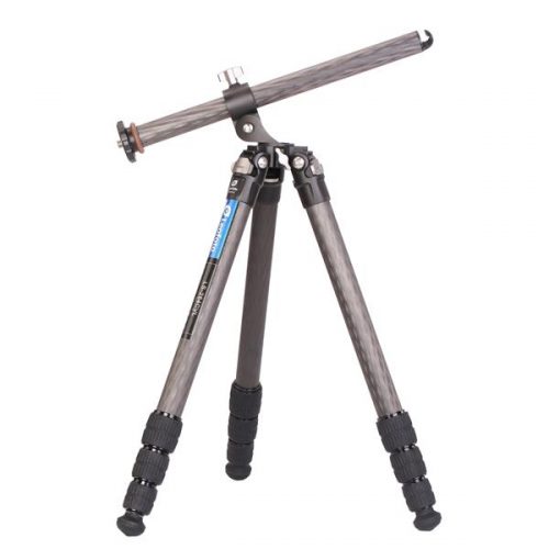 Leofoto Ranger LS-284CVL Explorer Carbon statief met kantelbare middenzuil