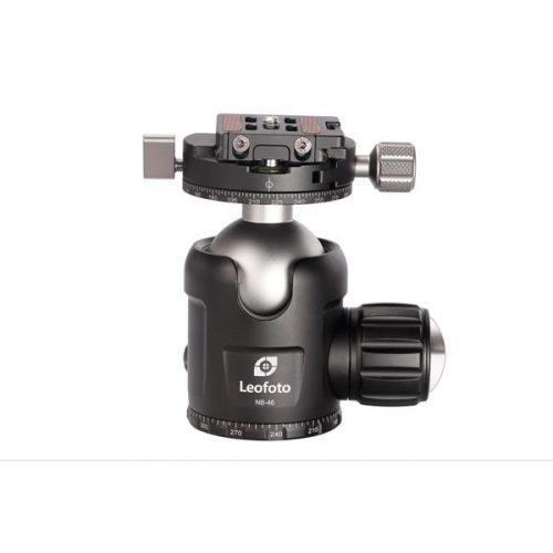 Leofoto NB-46 statiefkop met NP-60 snelkoppelingsplaat