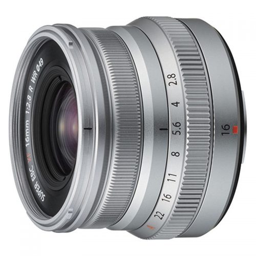 Fujifilm XF 16mm f/2.8 R WR Zilver