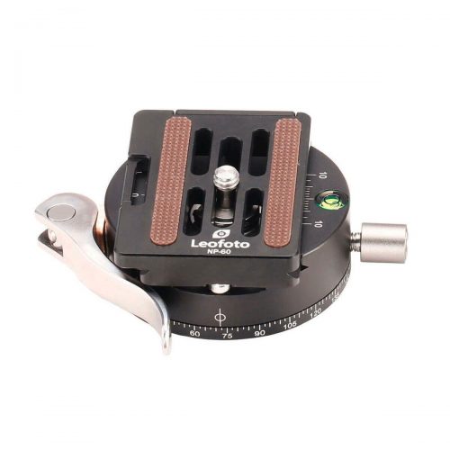 Leofoto PCL-60 Panning Clamp met NP-60 Snelkoppelingsplaatje