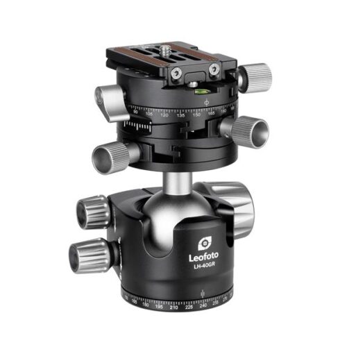 Leofoto LH-40GR balhoofd met geared panning klem