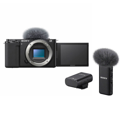 Sony ZV-E10 + ECM-W2BT microfoon