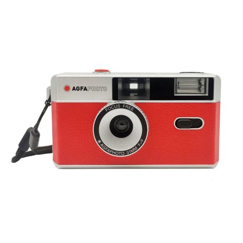 Agfaphoto 35mm analoge kleinbeeldcamera - rood