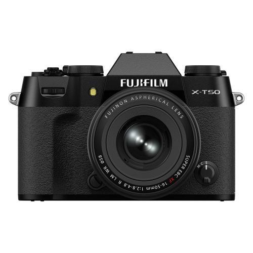 Fujifilm X-T50 + XF 16-50mm Zwart