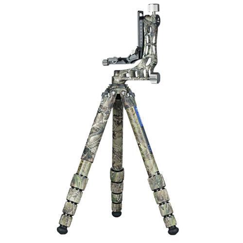 Leofoto Ranger LS-365C + PG-1 Full Camo Gimbal head kit