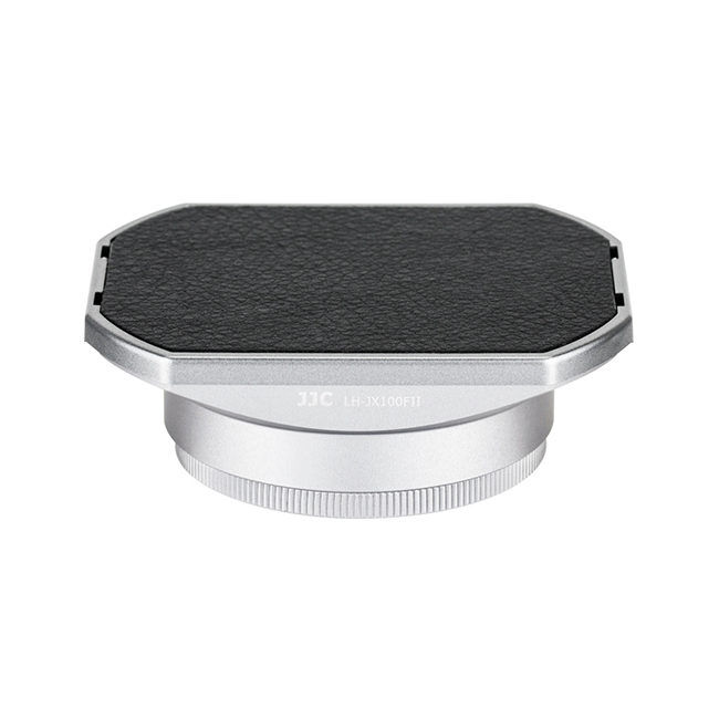 JJC LH JX100FII Zonnekap Zilver