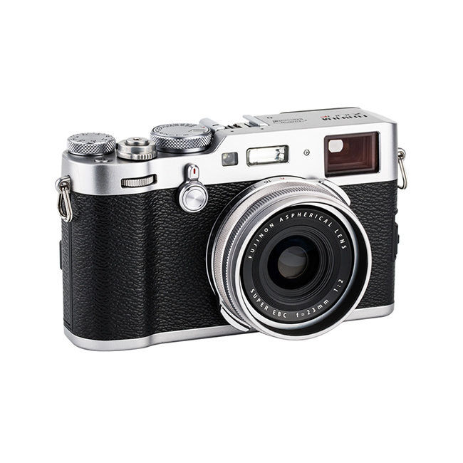 JJC LH JX100FII Zonnekap Zilver