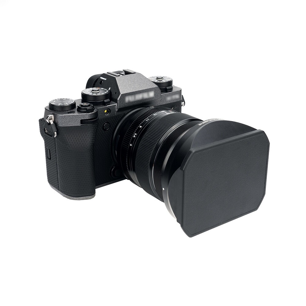 JJC Fujifilm XF 16 80mm f/4 R OIS WR Zonnekap (aluminium)