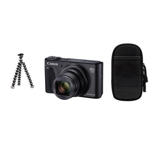 Canon Powershot SX740 HS Lite Edition Travel Kit - Zwart