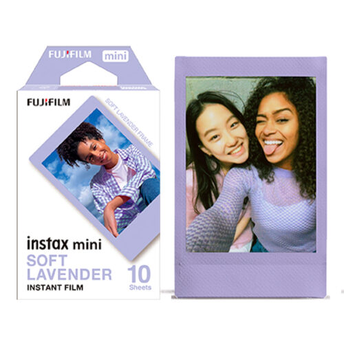 instax Fujifilm instax mini film Soft Lavender 1x10