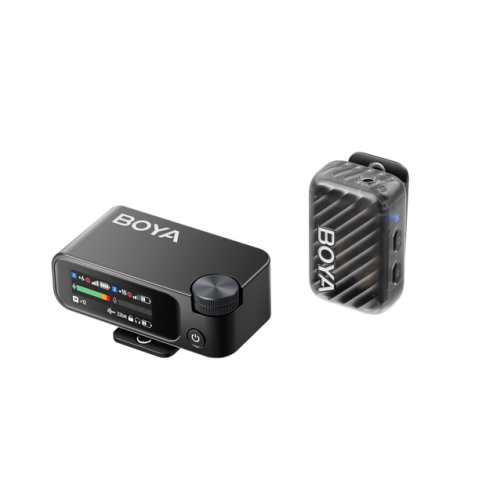 Boya BOYAMIC 2-01 Professional-grade microphone includes 2 lavalier mic