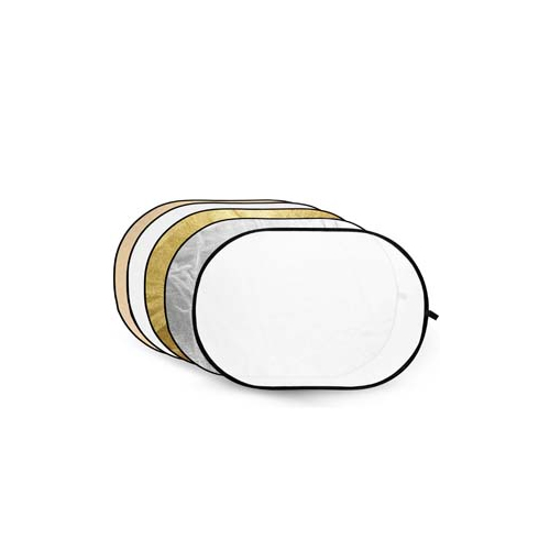 Godox 5 in 1 Goud, Zilver, Soft Gold, Wit, Transparant Reflector Disc - 150X200cm
