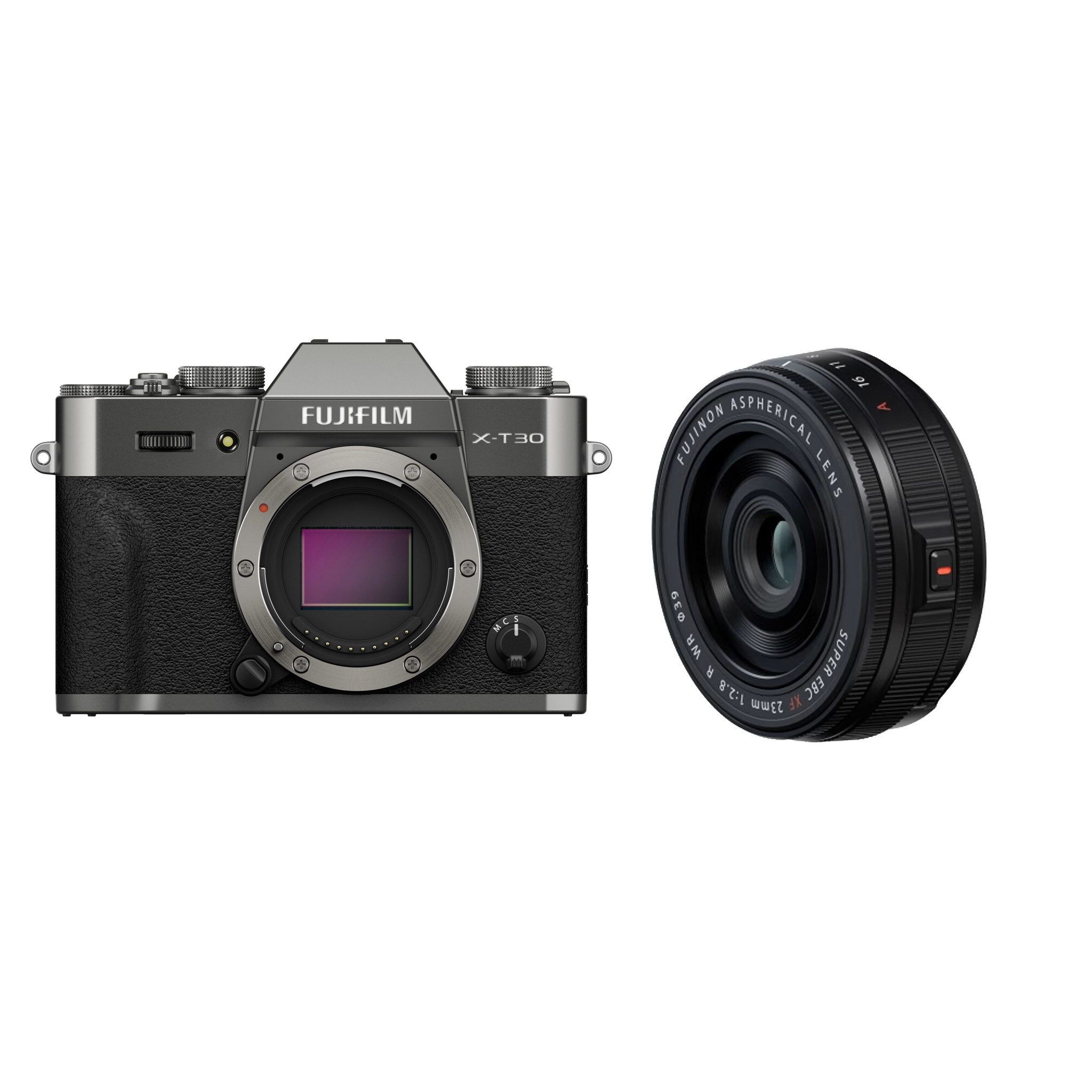 Fujifilm X-T30 III Body - Charcoal + XF 23mm f/2.8 R