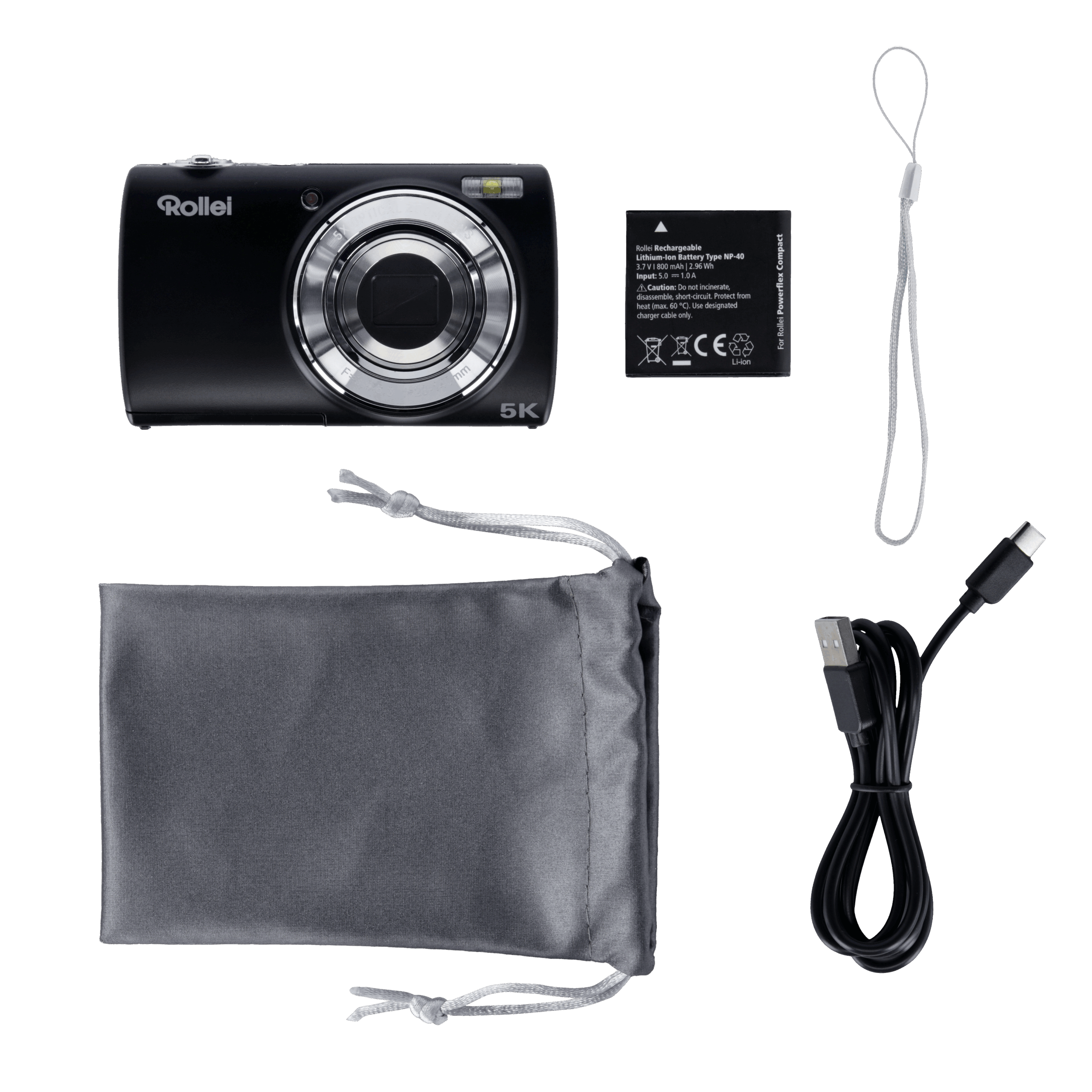 Rollei Powerflex Compact 5x Opt. Zoom KIT