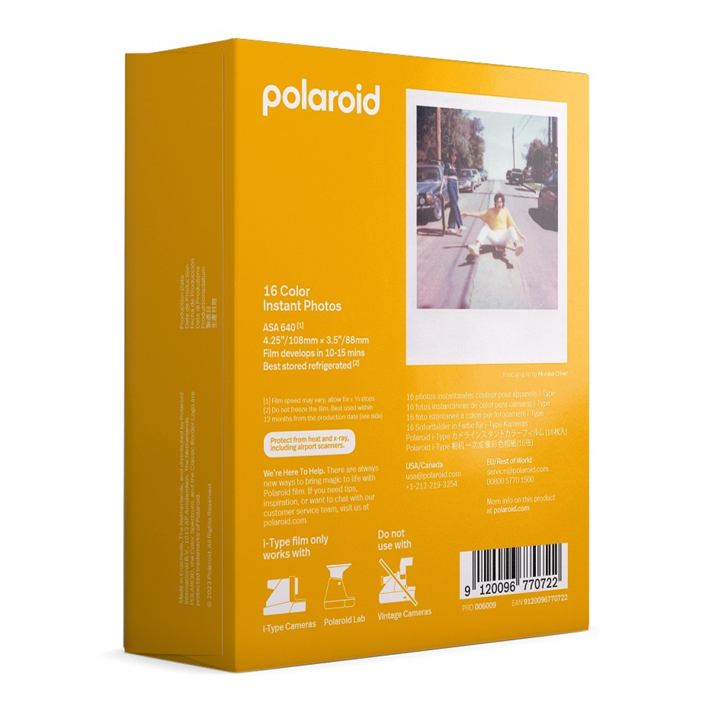 Polaroid Color instant film for i-Type - Double Pack