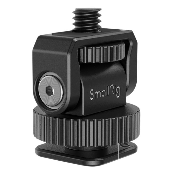 SmallRig 3577 Mini Cold Shoe to 1/4'-20 Screw Adapter