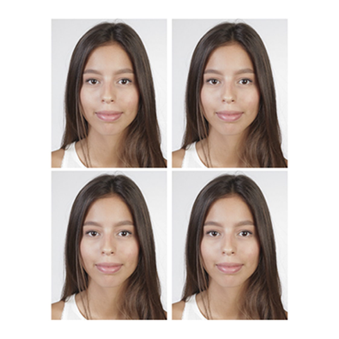 4x Pasfoto's