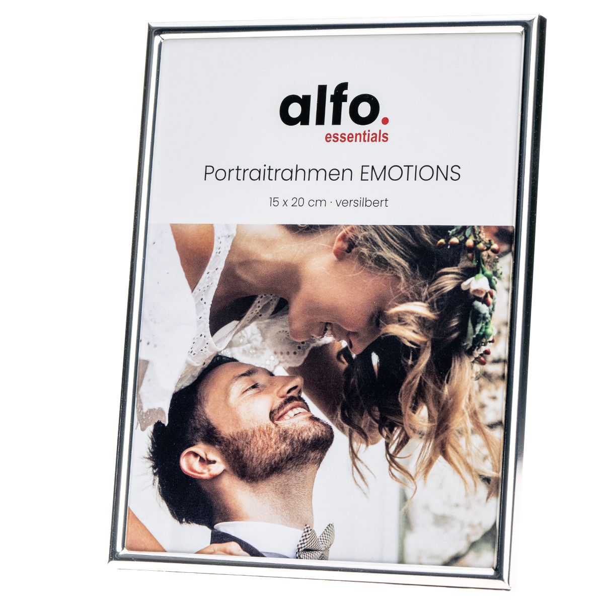 Alfo. Fotolijst Emotions Zilver Glans
