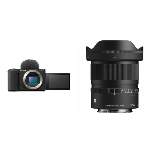 Sony ZV-E10 II body + Sigma 12mm f/1.4 DC Contemporary - Sony E-mount