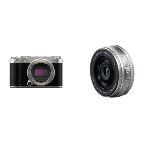Fujifilm X-M5 Zilver Body + XF 23mm f/2.8 R WR Zilver