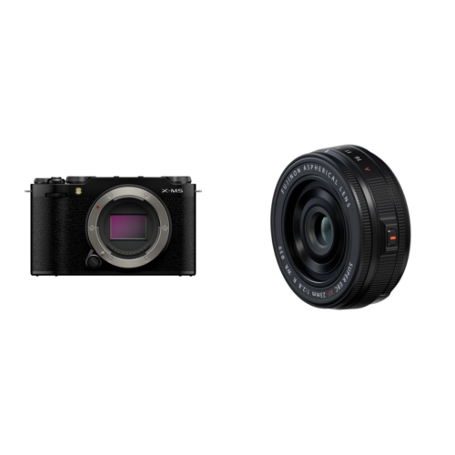 Fujifilm X-M5 Zwart Body + XF 23mm f/2.8 R WR Zwart