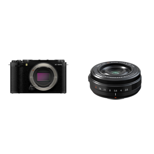 Fujifilm X-M5 Zwart Body + XF 27mm f/2.8 R WR