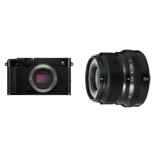 Fujifilm X-E5 Zwart Body + XF 23mm f/2.0 WR Zwart