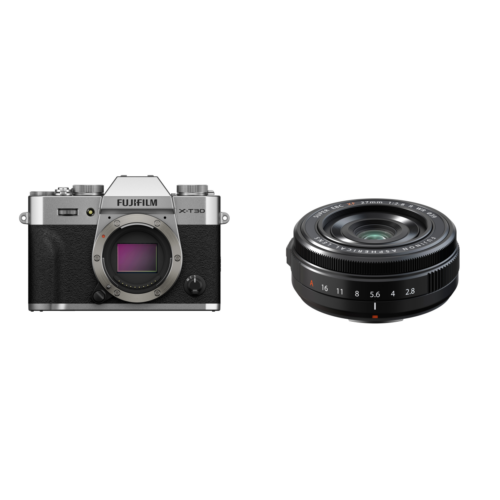 Fujifilm X-T30 III Body - Zilver + XF 27mm f/2.8 R WR
