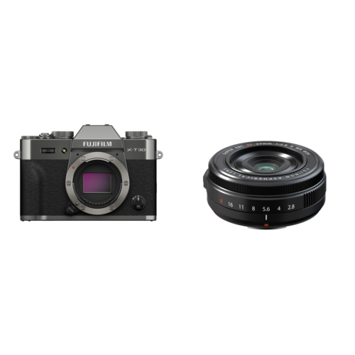 Fujifilm X-T30 III Body - Charcoal + XF 27mm f/2.8 R WR