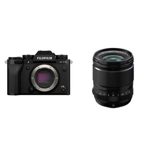 Fujifilm X-T5 Body Zwart + XF 18mm f/1.4 R LM WR