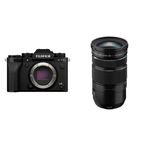 Fujifilm X-T5 Body Zwart + XF 18-120mm f/4.0 R LM PZ WR
