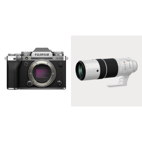 Fujifilm X-T5 Body Zilver + XF 150-600mm f/5.6-8 R LM OIS WR
