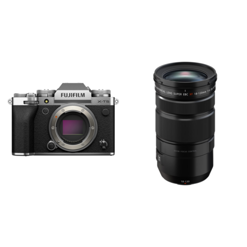 Fujifilm X-T5 Body Zilver + XF 18-120mm f/4.0 R LM PZ WR