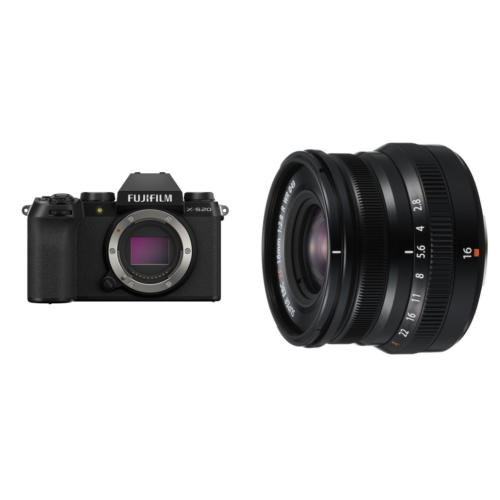 Fujifilm X-S20 Body + XF 16mm f/2.8 R WR Zwart