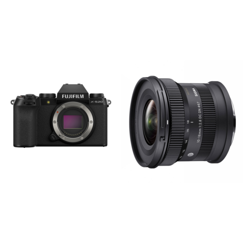 Fujifilm X-S20 Body + Sigma 10-18mm f/2.8 DC DN Contemporary voor Fujifilm X