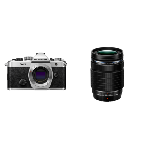 OM System OM-3 Body + M.Zuiko Digital ED 40-150mm f/4.0 PRO