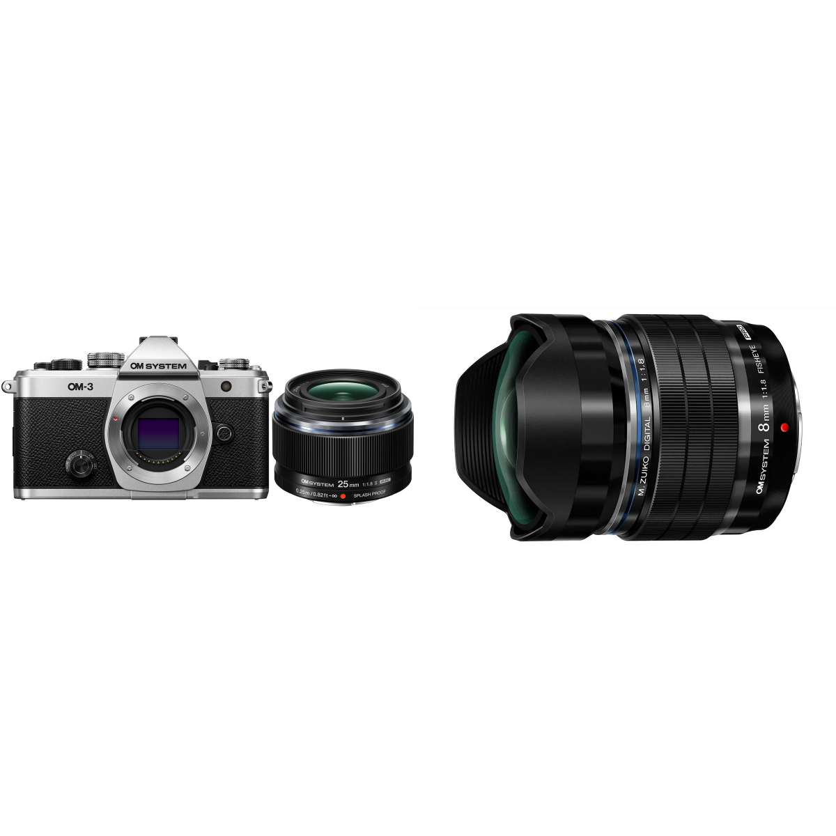 OM System OM-3 + 25mm f/1.8 II + M.Zuiko Digital ED 8mm Fisheye f/1.8 PRO