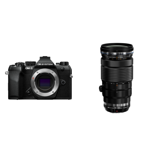 OM System OM-5 II Body - Zwart + M.Zuiko Digital ED 40-150mm f/2.8 PRO