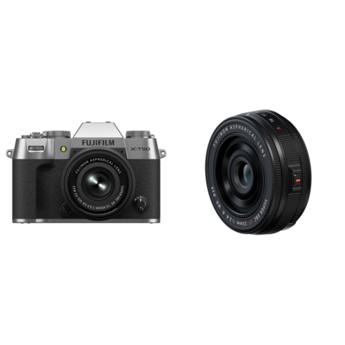 Fujifilm X-T50 + 15-45mm Zilver + XF 23mm f/2.8 R WR Zwart