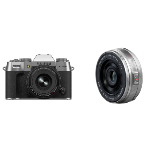 Fujifilm X-T50 + XF 16-50mm Zilver + XF 23mm f/2.8 R WR Zilver