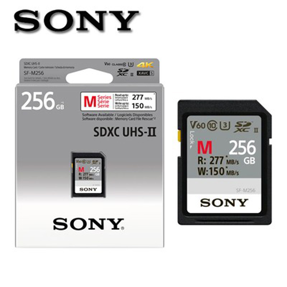 Sony SFG2M Memorycard 256GB SDXC CARD UHS II