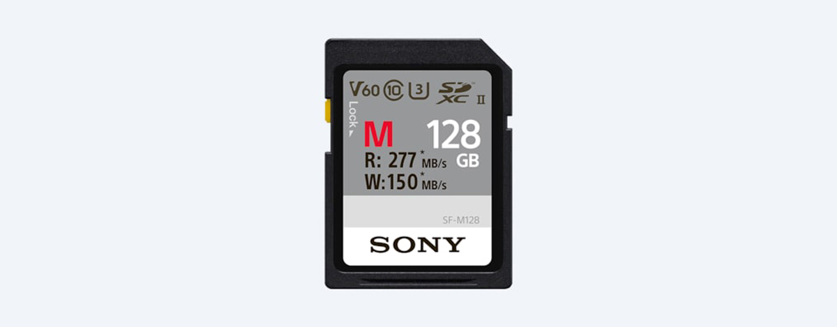 Sony SFG1M/SFM128T Memorycard 128GB SDXC CARD UHS II