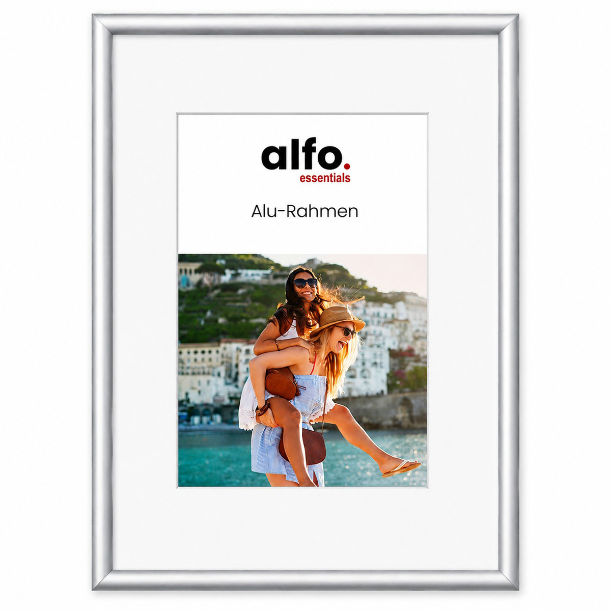 alfo. Tibet 40x50 cm zilver-mat fotolijst aluminium fotolijst