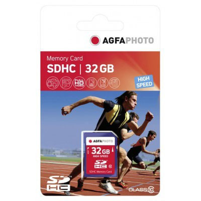 Agfaphoto 32 GB SDHC-Kaart Class10