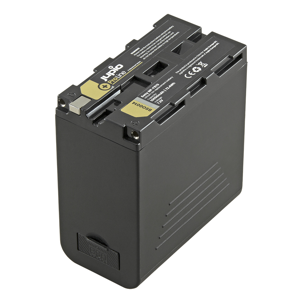 Jupio *ProLine* NP-F970 LCD (Micro USB + Type C input / USB 5V 2.1A output) 10050mAh