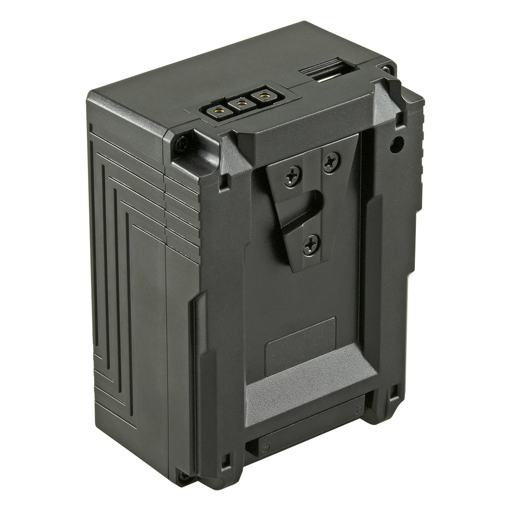 Jupio *ProLine* Square V-Mount battery (Cine-cameras/RED Raven/Dragon/...) 14.8v 6400mAh (95Wh) - LED Indicator, D-Tap and USB 5v DC Output