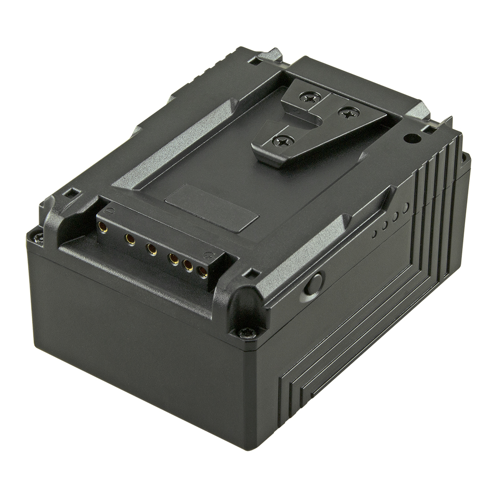 Jupio *ProLine* Square V-Mount battery (Cine-cameras/RED Raven/Dragon/...) 14.8v 6400mAh (95Wh) - LED Indicator, D-Tap and USB 5v DC Output
