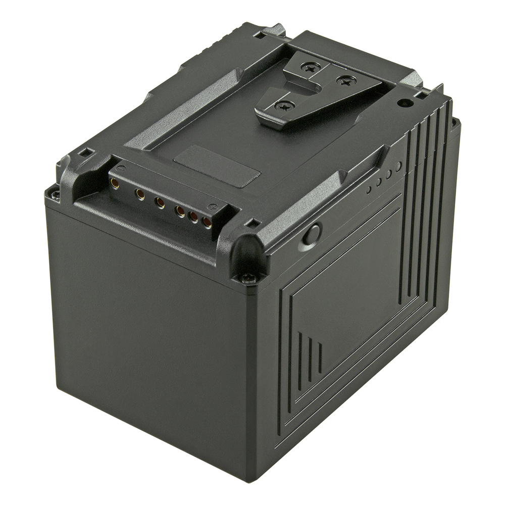 Jupio *ProLine* Square V-Mount battery (Cine-cameras/RED Raven/Dragon/...) 14.8v 12800mAh (190Wh) - LED Indicator, D-Tap and USB 5v DC Output