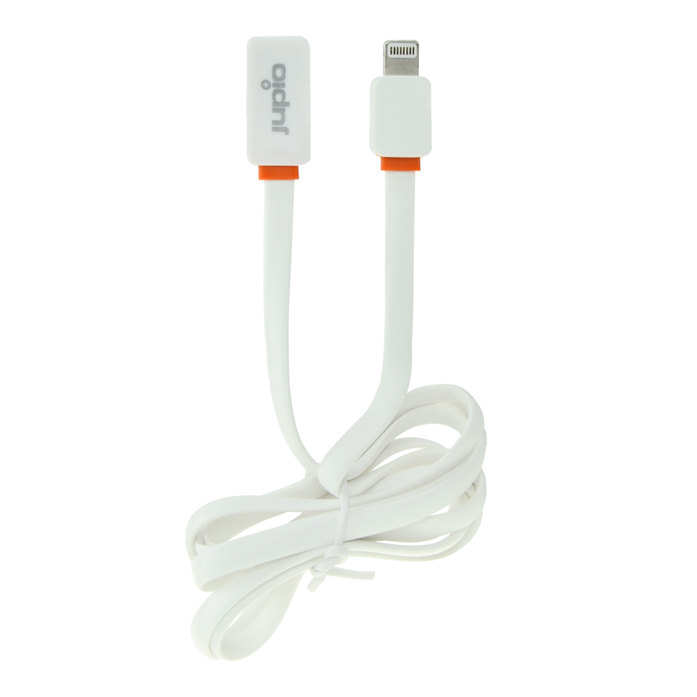 Jupio Flat Cable Lightning to USB WHITE 1M