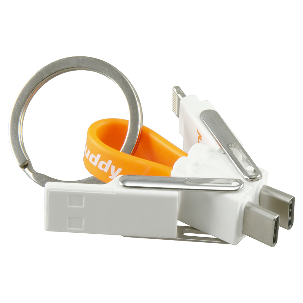 Jupio CableBuddy 6 in 1 Keyring Cable